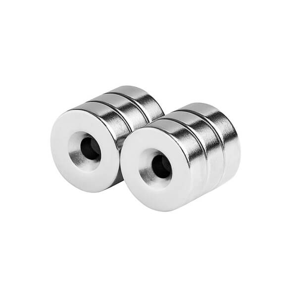 Details about   Lots D18mm X 3mm Countersunk Hole 5mm Disc Strong Magnets Neodymium N50 