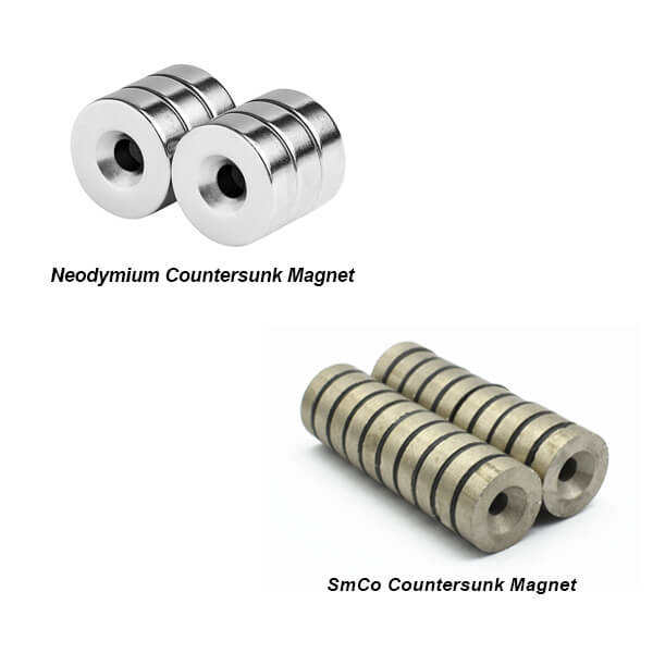 Rare Earth Countersunk magnet featured